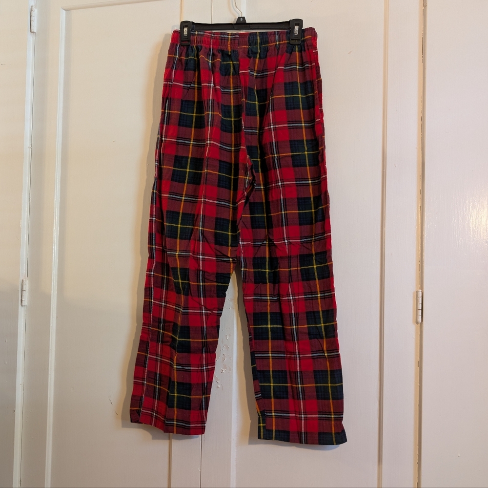 Polo by Ralph Lauren Men's Red and Black Plaid Sleep Lounge Pants, M, GUC - Picture 2 of 3
